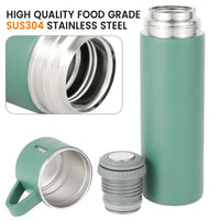 Double Walled Vacuum Flask Stainless Steel Thermo Bottle 500ml