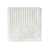Beautiful Textured Wash Towel, Off White by Drew Barrymore