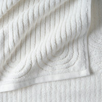Beautiful Textured Wash Towel, Off White by Drew Barrymore