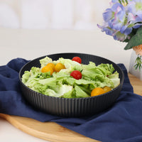 Mainstays - Black Eco-Friendly Plastic Dinner Bowl, 43-Ounce 4 Pack