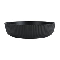 Mainstays - Black Eco-Friendly Plastic Dinner Bowl, 43-Ounce 4 Pack