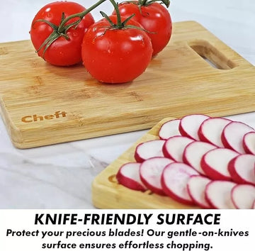 Bamboo Cutting Board Set
