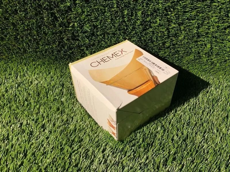 Chemex Natural Coffee Filters, Square, 100ct - Exclusive Packaging