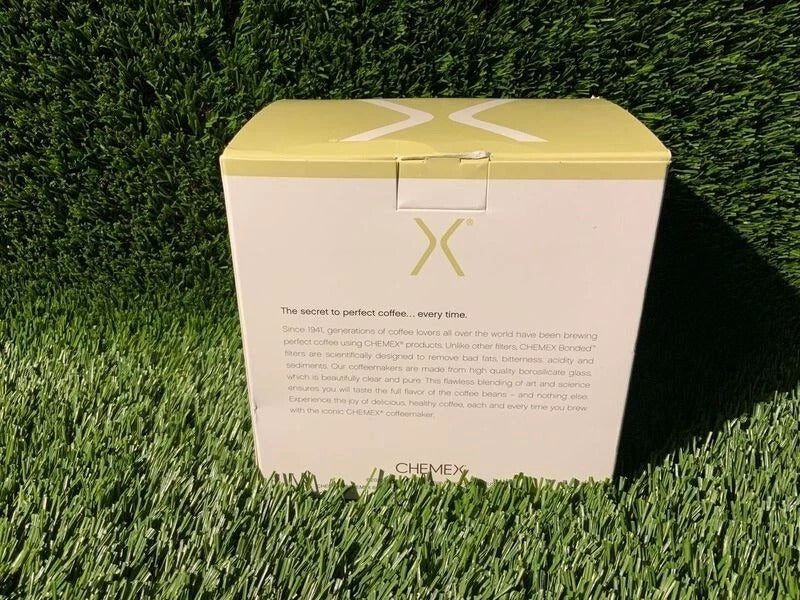 Chemex Natural Coffee Filters, Square, 100ct - Exclusive Packaging