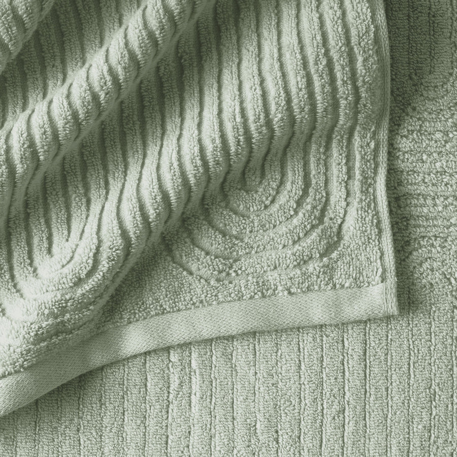 Beautiful Textured Wash Towel, Off White by Drew Barrymore